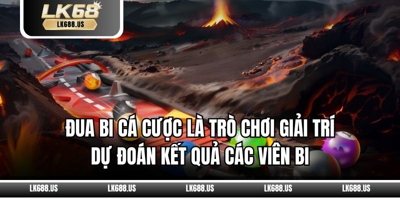Đua bi cá cược là trò chơi giải trí dự đoán kết quả các viên bi