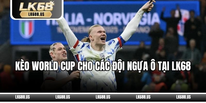 Kèo World Cup Cho Các Đội Ngựa Ô Tại LK68